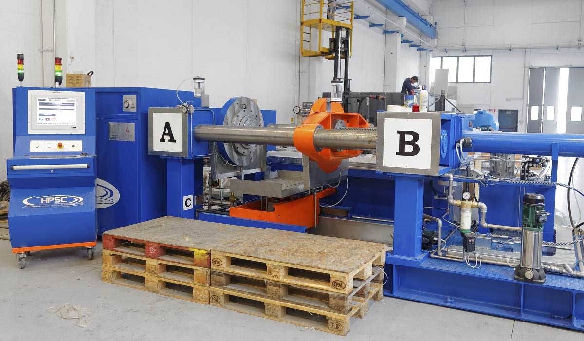BMB Valve - attrezzature - Banco test orizzontale