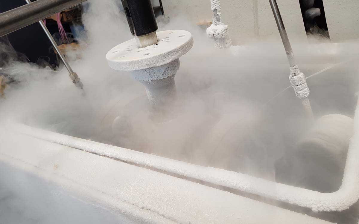 BMB Valve - attrezzature - Test criogenici - Attrezzature