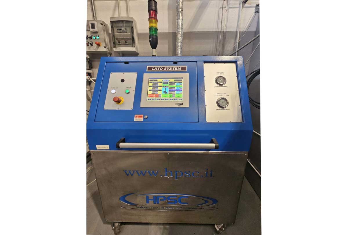 BMB Valve - attrezzature - Test criogenici - Consolle
